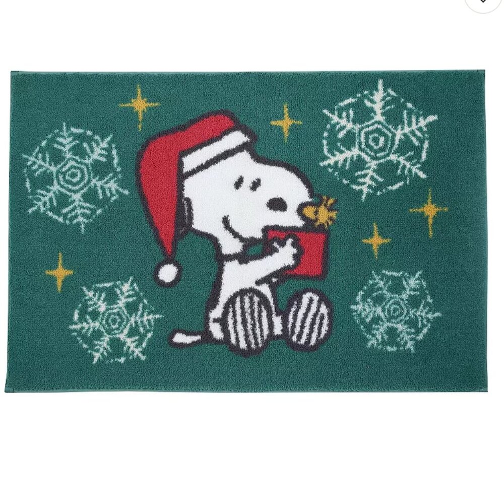 St. Nicholas Square® Snoopy Holiday Bathroom Rug